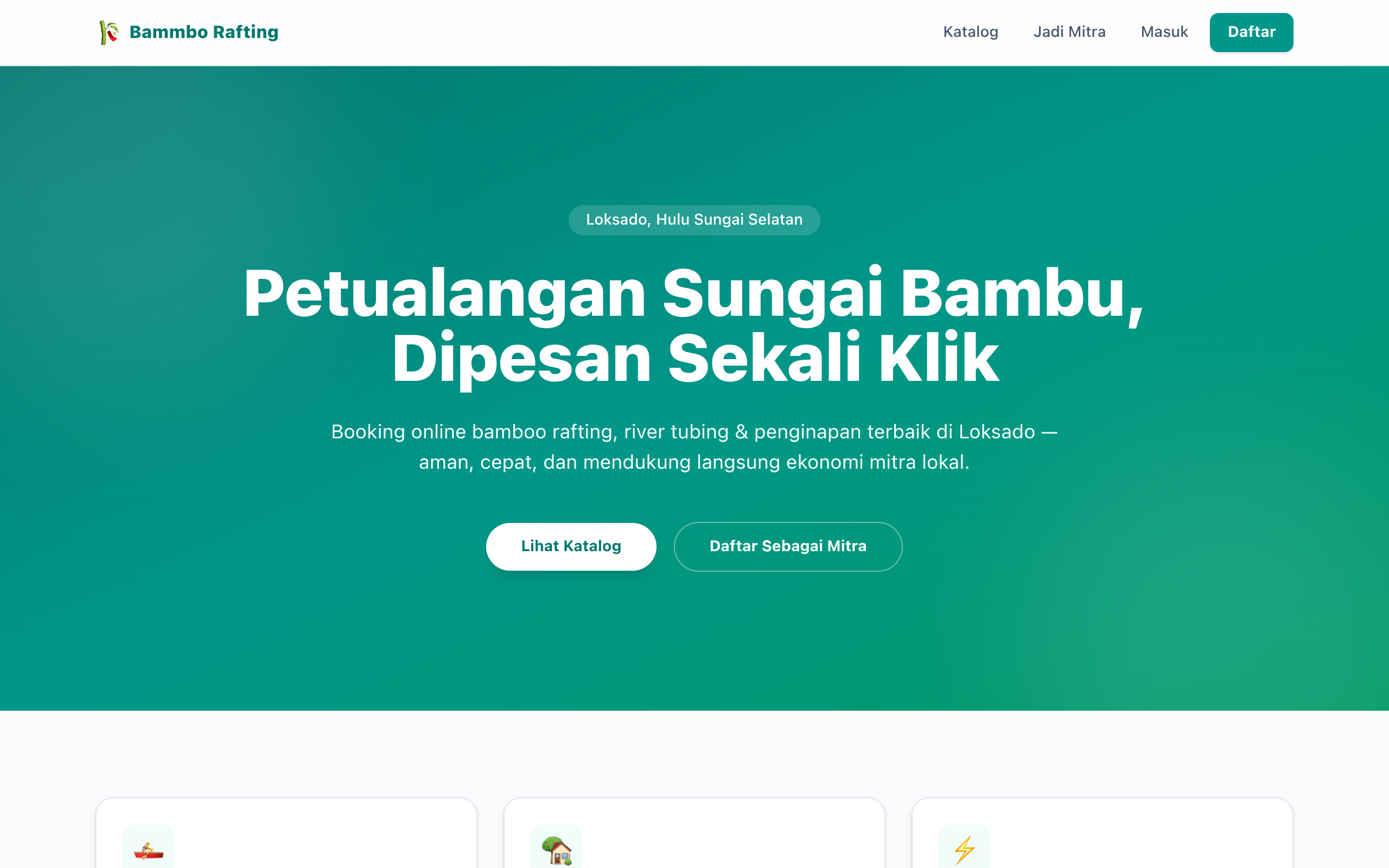 Screenshot bammbo-rafting